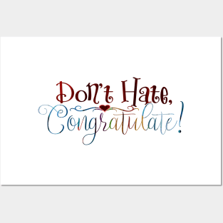 Congratulate Posters and Art